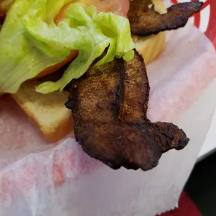 Yummy burnt turn a nasty crisp.