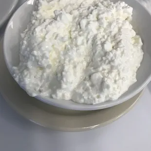 a ton of cottage cheese