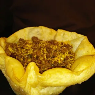 Hubbies taco bowl he said it&apos;s delicious