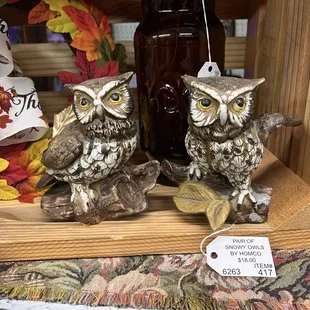 Cute owls, $18 for the set