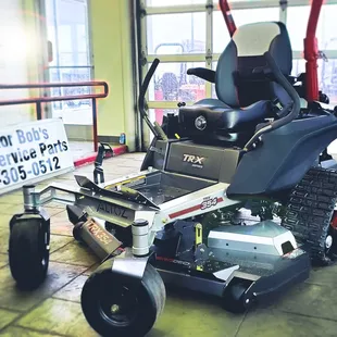 Wides selection of professional and residential mowers.