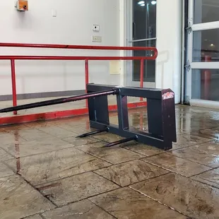 Wide selection of hay spears to choose from