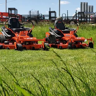 ready to cut some grass