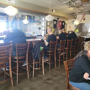 82 occupant load. Outside seating.