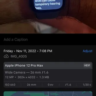 This is what my watch stated at 1908 hrs.