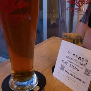 Pilsner Roja, fantastic as always and great service and fun with Geeks Who Drink.