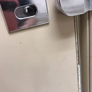 This is how they expect you to lock the door. It doesn&apos;t even work