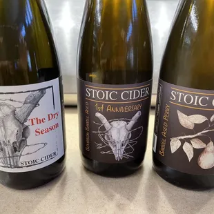 Three Stoic Ciders.
