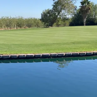 14th hole water hazard!