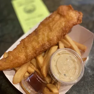 Mini fish and chips