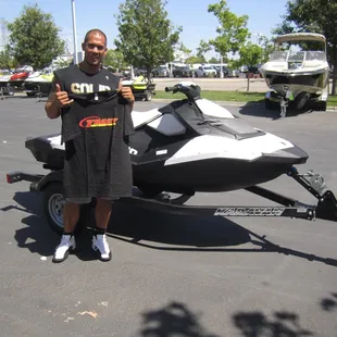 Rudy and his new #BPR Spark. #pwc #spark #jetski