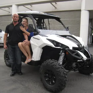 John with his brand new Can-Am Maverick 1000R.