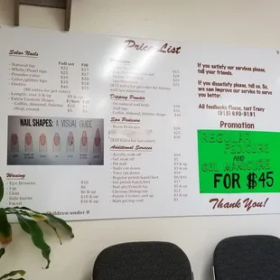 Price list May 6, 2019