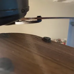 Clearly wasn't cleaned before move in