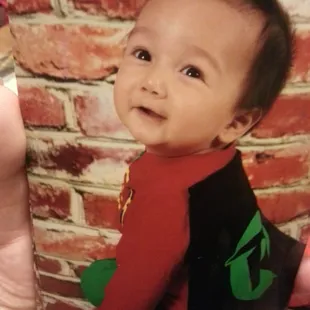 The amazing picture that Sarah took of my son.