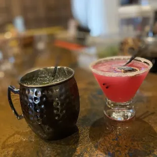 drink, oysters and mussels