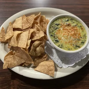 Spinach artichoke dip!