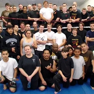 Some of the Instructors &amp; students at our
Shootfighting® training event