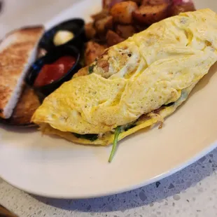 Black Forest Ham and Cheese Omelet