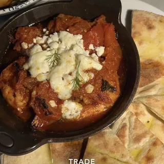 Shrimp Saganaki