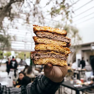 Mac and Cheese Burger