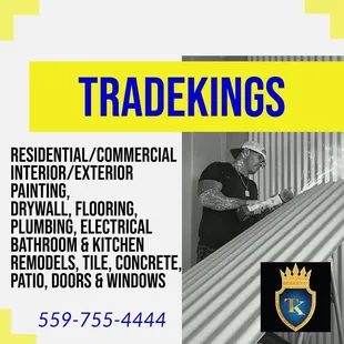 Home improvement, remodels, painting, flooring