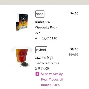 Receipt that company did not honor