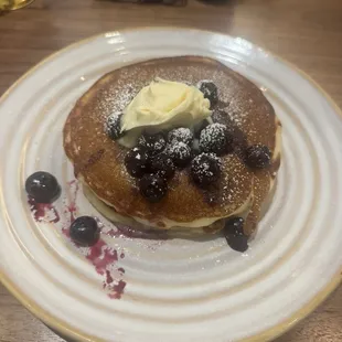blueberry pancakes