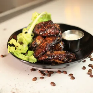 Chicken wings at Trademark Bar and Kitchen