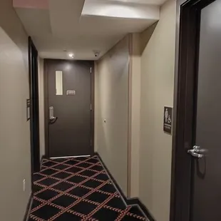 Made it to the restrooms