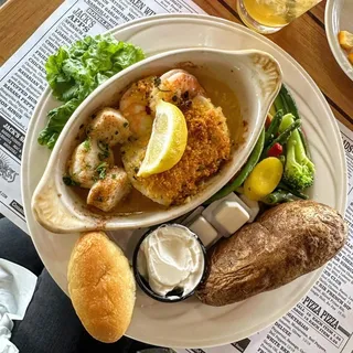 Broiled Seafood Platter