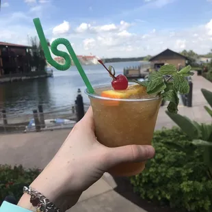 Hippopotamus-Thai on the patio