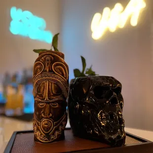 Tiki mugs