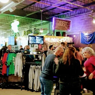 Large than expected taproom