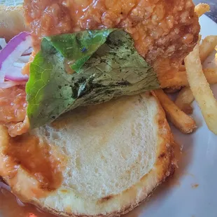 Buffalo chicken sandwich