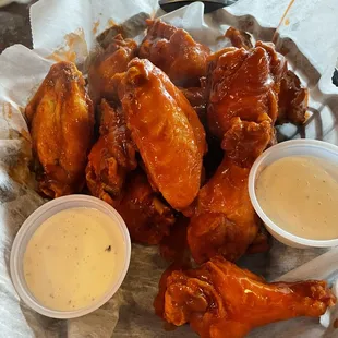 Hot chicken wings