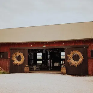 The old red barn