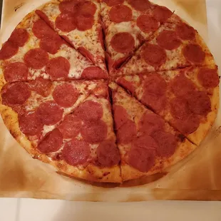 Large pepperoni