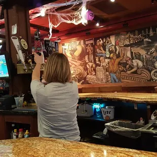 sushi and sashimi, interior