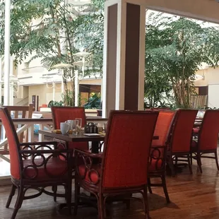 Tradewinds... Inside hotel lobby