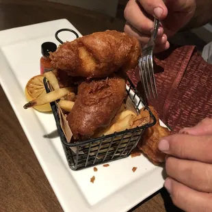 seafood, fish and chips, fish, food