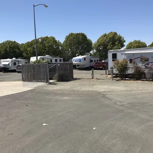 Site number 43. You could see it backs up right to the garbage. Not sure, have to be pretty desperate to stay next to the garbage.