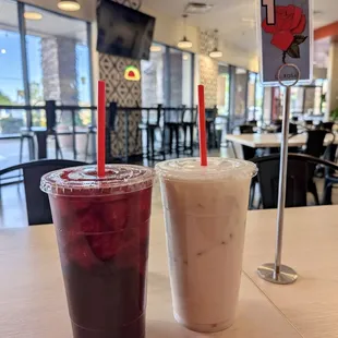 Agua Fresca - Jamaica and Horchata