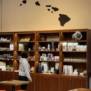 merchandise wall