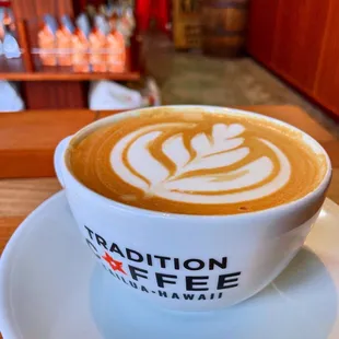 Vanilla latte  IG: @fooddeclassified