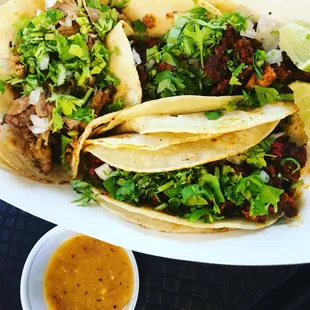 Our top 3! Pastor, Brisket and Chorizo