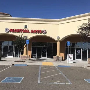 Front from parking lot