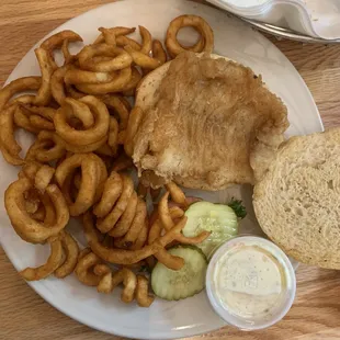 Haddock Fillet Hot Sandwich