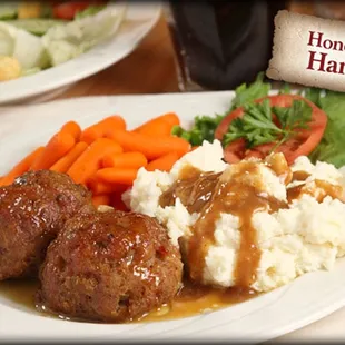 Honey Glazed Ham Balls