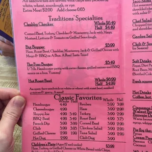 Menu 6